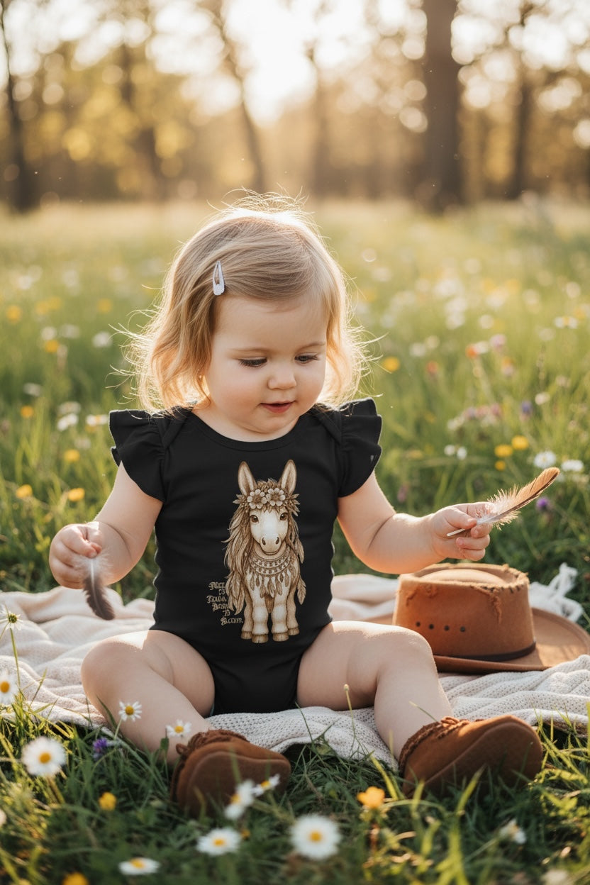 Meadow the Boho Pony — Black